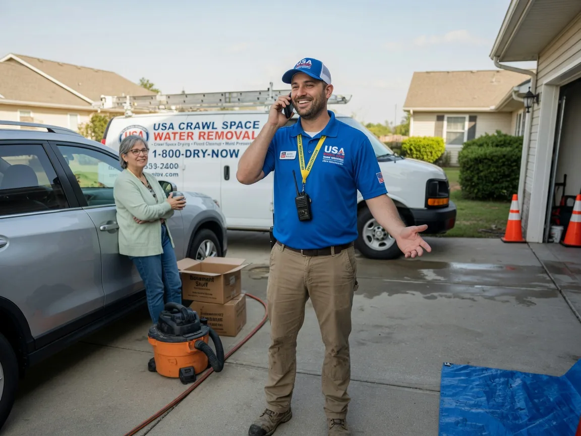 Crawl Space Water Removal Carrsville, VA FAQs